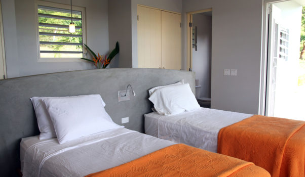 Guest bedroom at Casa Angular